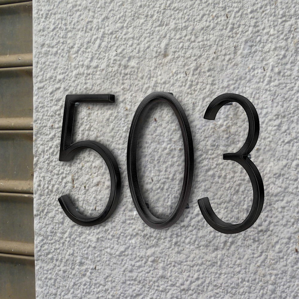House Number Digital House Number Visibility